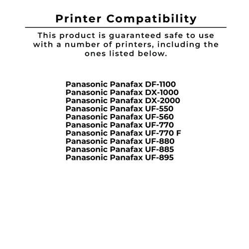 Zoomtoner Compatible PANASONIC UG3313 Laser Toner Cartridge