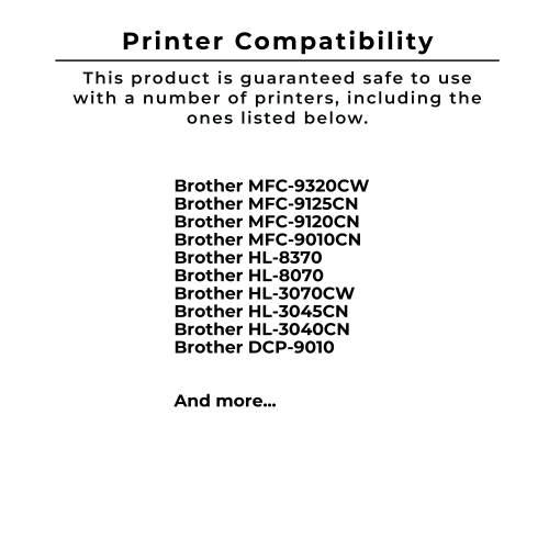 Zoomtoner Compatible BROTHER DR210CL-BK Laser Drum Unit Black