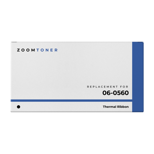 Zoomtoner Compatible OKIDATA 06-0560 Ribbons 6-PACK Black