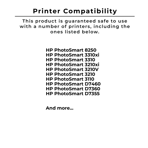 Zoomtoner Compatible HP 02 Ink / Inkjet Cartridge Set Black Cyan Yellow Magenta