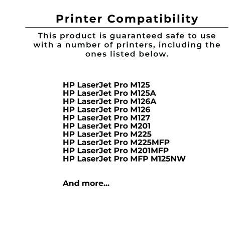 Zoomtoner Compatible HP CF283A Laser Toner Cartridge