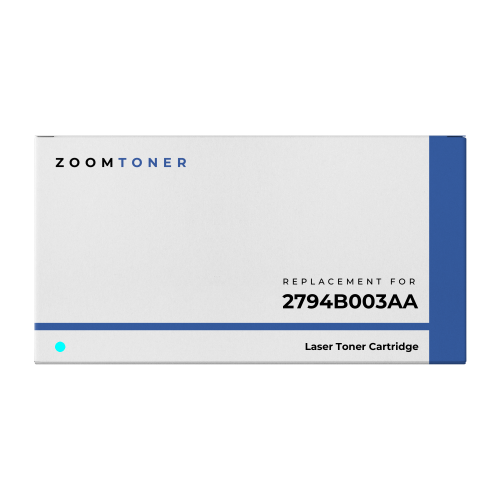 Zoomtoner Compatible CANON 2794B003AB Laser Toner Cartridge Cyan