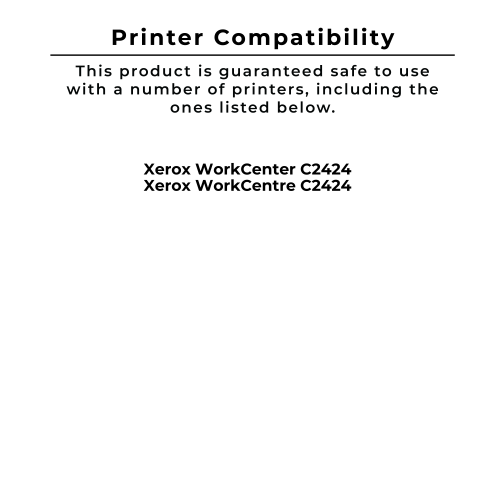 Zoomtoner compatible Xerox 108R00663 encre solide noir