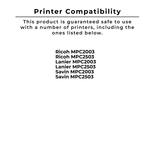 Zoomtoner Compatible RICOH 841918 Laser Toner Cartridge Black