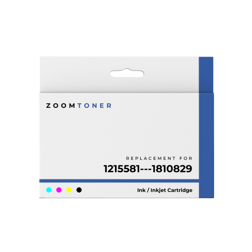 Zoomtoner Compatible KODAK 1215581 / 1810829 #10XL Ink / Inkjet Cartridge Combo Pack Black Tri-Color