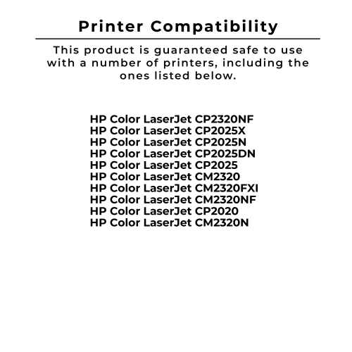 Zoomtoner Compatible HP CC530A Laser Toner Cartridge Black