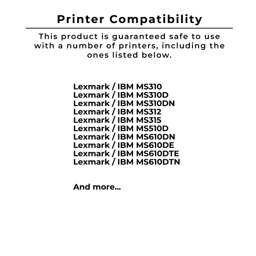 Zoomtoner Compatible LEXMARK 40X8023 110 / 120 Volt Laser Fuser Unit