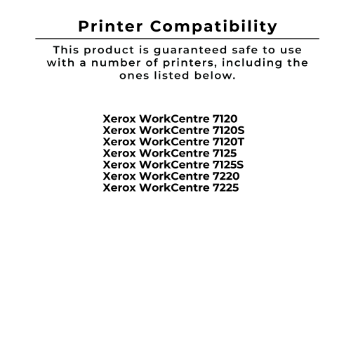 Zoomtoner Compatible Xerox 006R01460 Laser Toner Cartridge Cyan