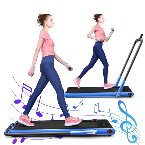 Gymax 2.25HP Under Desk Electric Pad Treadmill Running Machine w/ APP