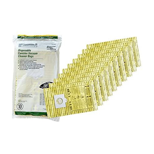 Kenmore Disposable Canister Vacuum Cleaner Bags 50403 10 Count Best Buy Canada