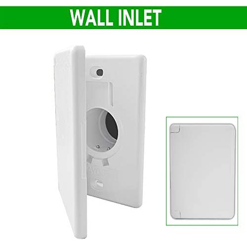 Standard Central Vacuum Wall Inlet for Hose, Side Door Style