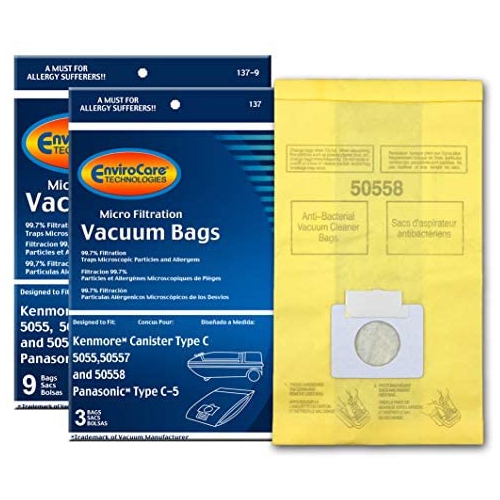 8 Pack Kenmore Canister Vacuum Bag for CQ Panasonic C5 C18 2050104  5055  IET INDUSTRIAL ANTONIO PRIETO  SINCELEJO SUCRE
