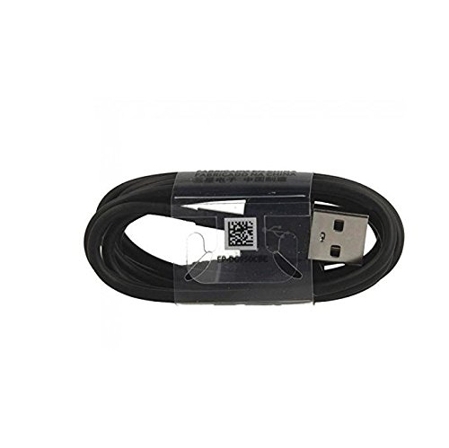 PAQUET DE 2 - CÂBLE DE DONNÉES USB-C À CHARGEMENT RAPIDE GALAXY DE SAMSUNG POUR GALAXY S8+ S9+ S10+ S9 S10+ S8+ NOTE 8 9 10 - NOIR