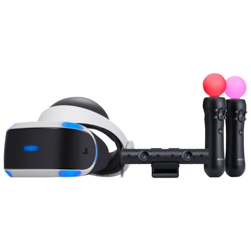 PlayStation VR Bundle: VR Headset, PlayStation Motion Controllers, and PlayStation Camera - Open Box