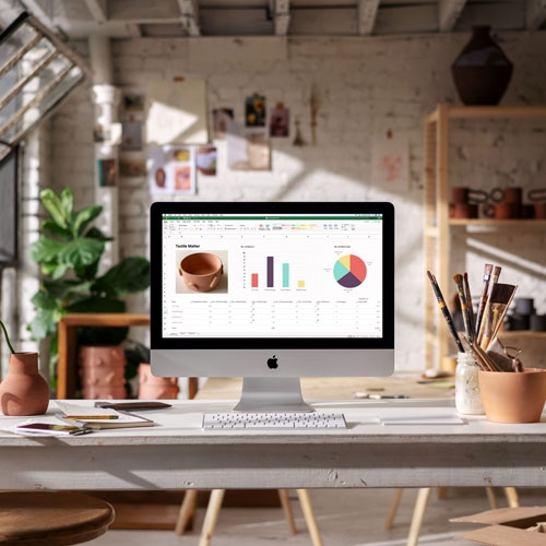 Open Box - Apple iMac 27" with Retina 5K Computer - Intel Core i5 6-Core 3.0GHz, 8GM RAM, 1TB Fusion Drive - English