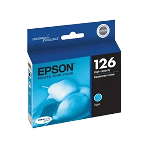 ~Brand New Original EPSON T126220 High Yield Ink / Inkjet Cartridge Cyan