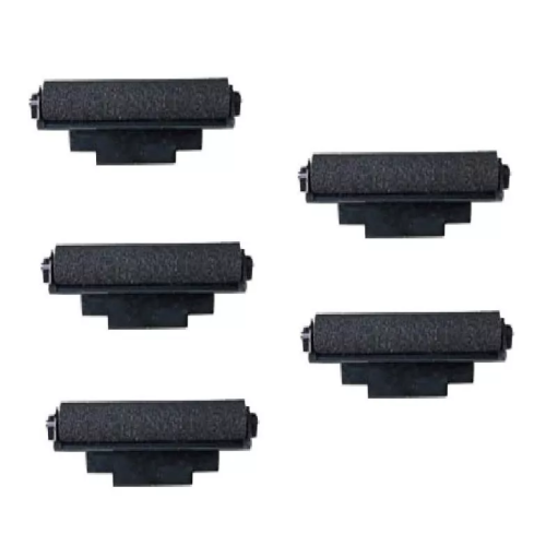 ZOOMTONER  Compatible Casio Ir-72 Ink Roller Ribbons 5-Pack In Black