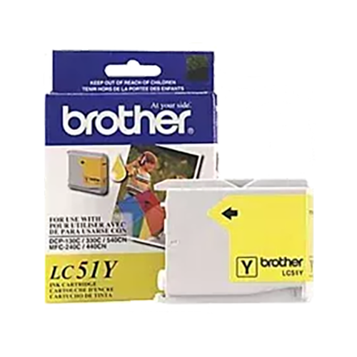 ~Brand New Original BROTHER LC51Y Ink / Inkjet Cartridge Yellow