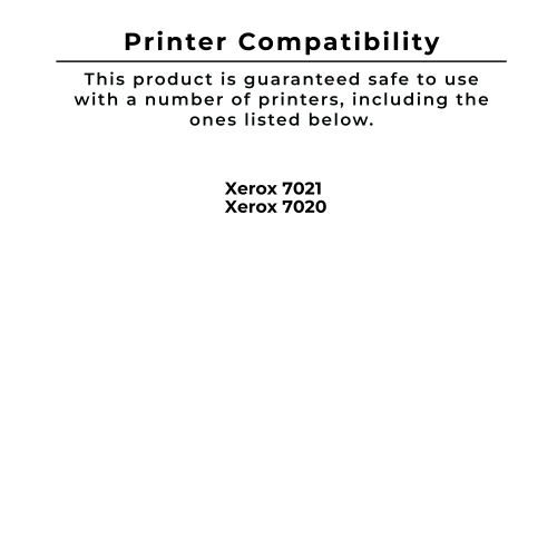 Zoomtoner Compatible Xerox 8R2254 x2 Thermal Transfer Imaging Cartridges