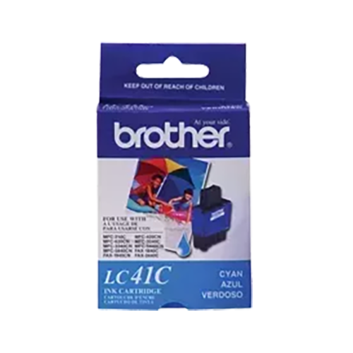 ~Brand New Original BROTHER LC41C Ink / Inkjet Cartridge Cyan