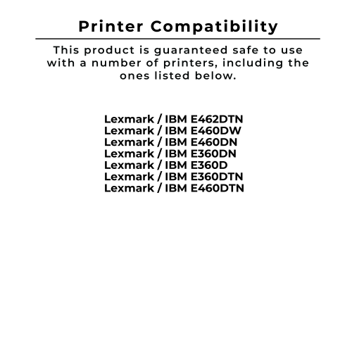 ~tout nouveau Cartouche originale DE toner LEXMARK/IBM E360H11A laser haut rendement