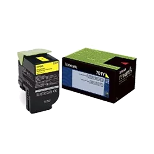 ~Brand New Original LEXMARK / IBM 70C10Y0 Laser Toner Cartridge Yellow