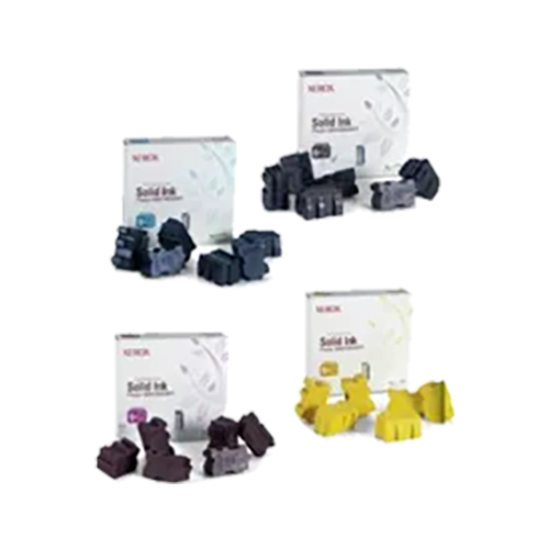 ~tout nouvel ensemble de cartouches d'encre en poudre pour laser Xerox 8860 d'origine, noir, cyan, jaune