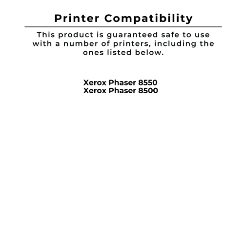 ~toutes les nouvelles encres solides Xerox 108R00672 d'origine Noir