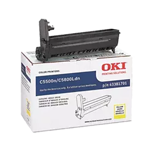 ~Brand New Original OKIDATA 43381701 Laser DRUM UNIT Yellow