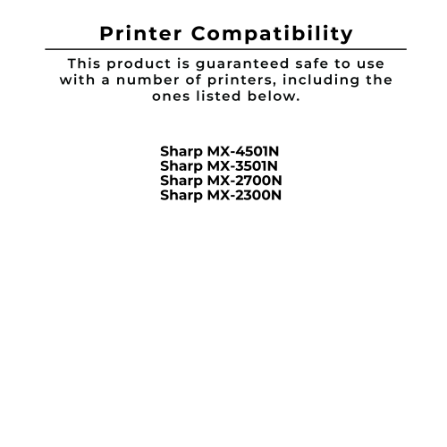 ~Brand New Original SHARP MXSCX1 Laser Staple Cartridge Box of 3
