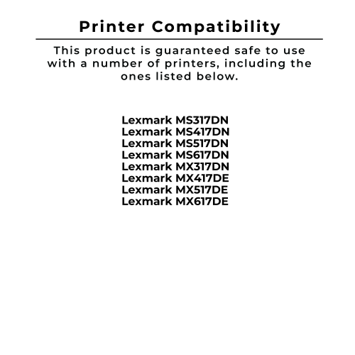 ~Brand New Original LEXMARK / IBM 51B1000 Laser Toner Cartridge Black