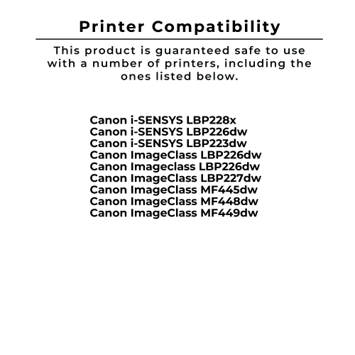 Zoomtoner Compatible CANON 3010C001 Black Laser Toner Cartridge
