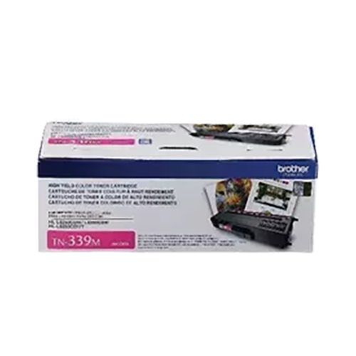 ~Brand New Original BROTHER TN339M Super High Yield Laser Toner Cartridge Magenta