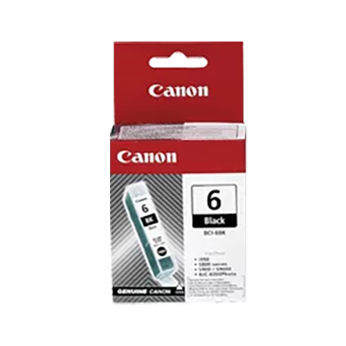 CANON  Bci6Bk Ink / Inkjet Cartridge In Black