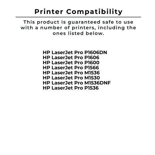 Zoomtoner Compatible HP CE278A-JUMBO Laser Toner Cartridge
