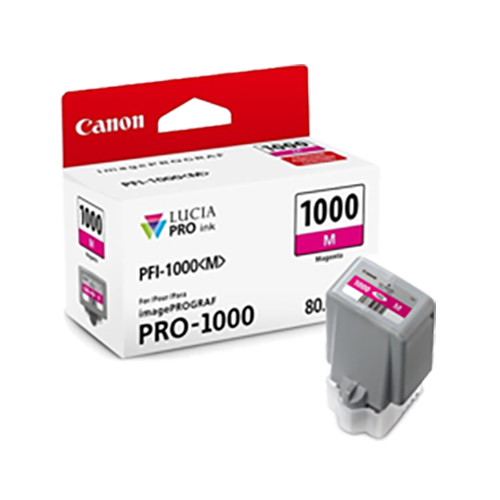 CANON  Pfi-1000M Ink / Inkjet Cartridge In Magenta