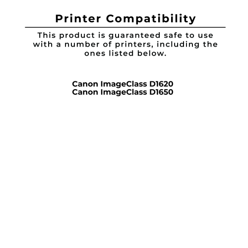 Zoomtoner Compatible CANON 3252C001 Black Laser Toner Cartridge