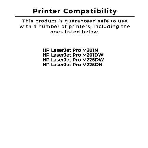 Zoomtoner Compatible HP CF283X High Yield Laser Toner Cartridge Black