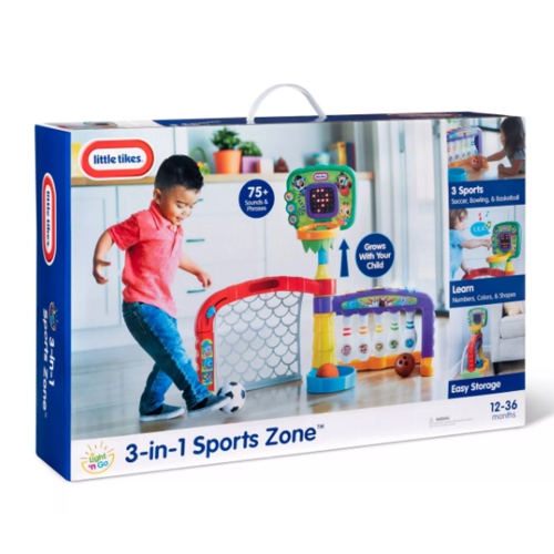 little tikes 3 in 1 sports centre