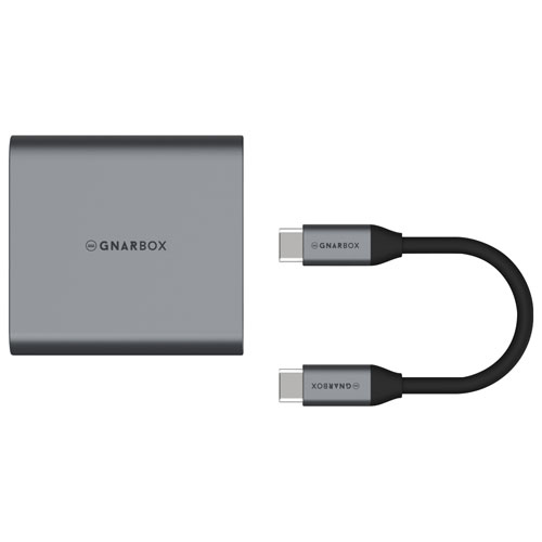 Lecteur de carte mémoire 3-en-1 USB-C CF de GNARBOX