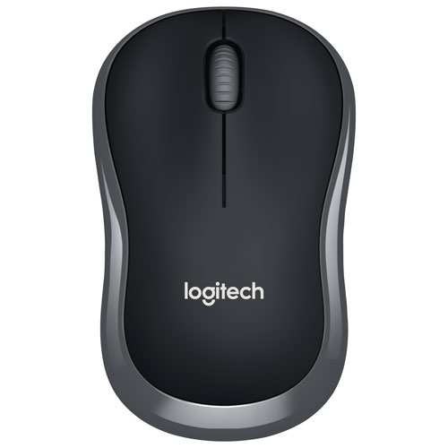 Logitech M185 Wireless Optical Mouse - Black