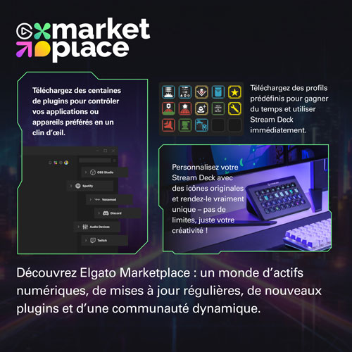 Station Stream Deck XL d'Elgato
