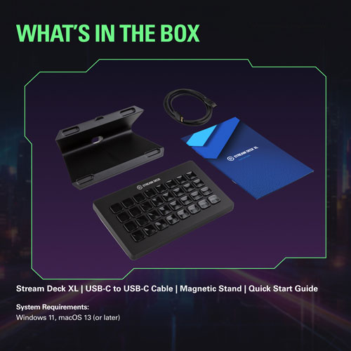 Station Stream Deck XL d'Elgato