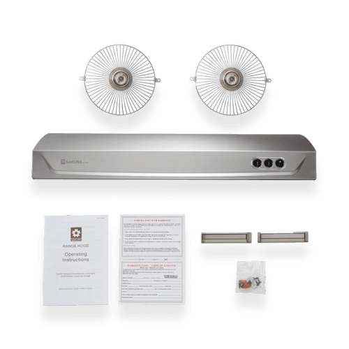 Sakura 30" Under Cabinet Range Hood - Stainless Steel