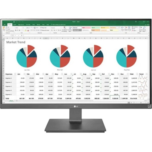 LG 27BK67U-B 27" 4K UHD LED LCD Monitor - 16:9 - Black