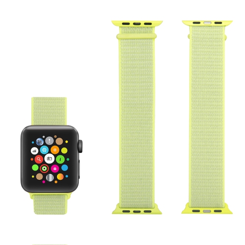 Bracelet sport de remplacement en nylon tissé perméable à l'air de Navor pour Apple iWatch Series se/9/8//7/6/5/4/3/2/1