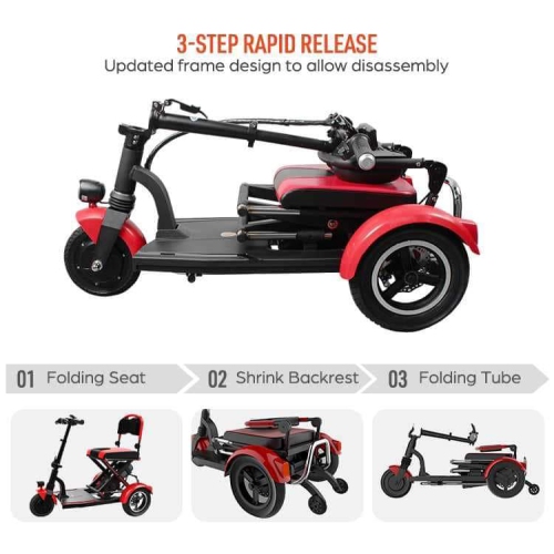 ARMADA CENTAURI 36V Lithium Ion Folding 3 Wheeler Best Buy Canada