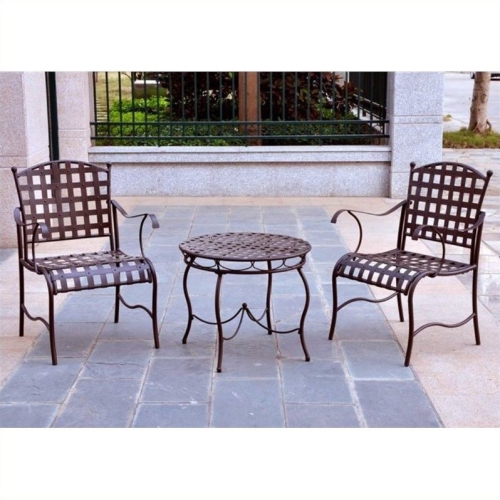PEMBERLY ROW  3 Piece Patio Conversation Set