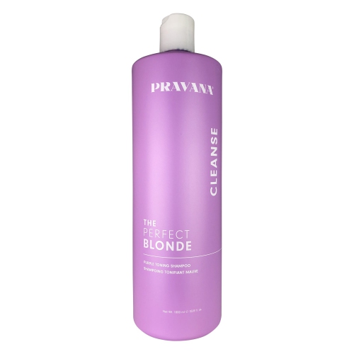 Pravana The Perfect Blonde Purple Toning Hair Shampoo 33.8 oz 100 Vegan Gluten Free