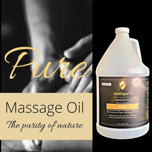 MEDISPORTS PURE MASSAGE OIL FOR SPA AND WELLNESS CENTRES